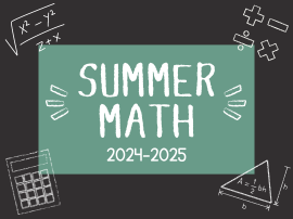  Summer Math 2024-2025